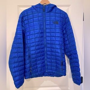 The North Face Mens Blue Thermoball Jacket